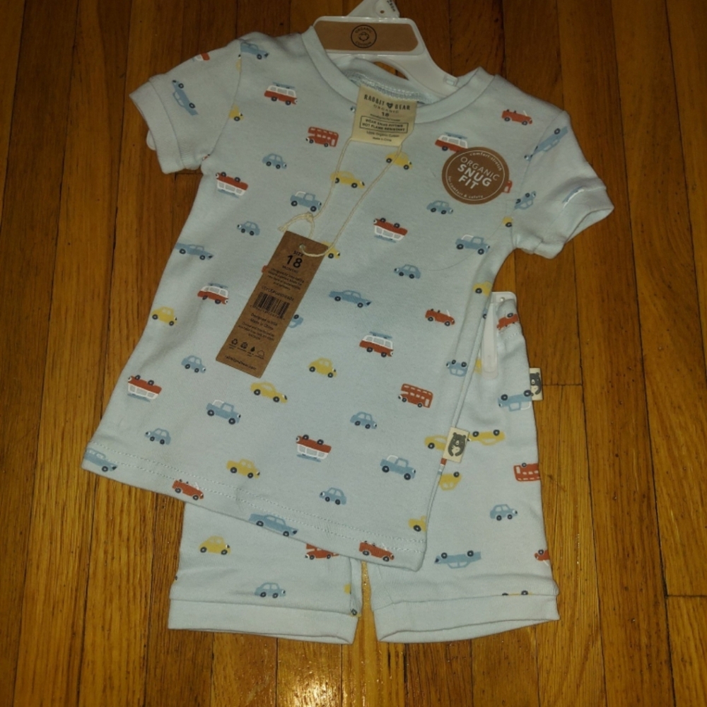 Baby boy cotton pj set